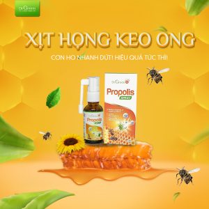 Xịt họng keo ong Dr.Green Bee 