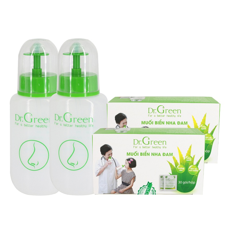 Tất cả về bình rửa mũi Dr.Green mà khách hàng cần biết